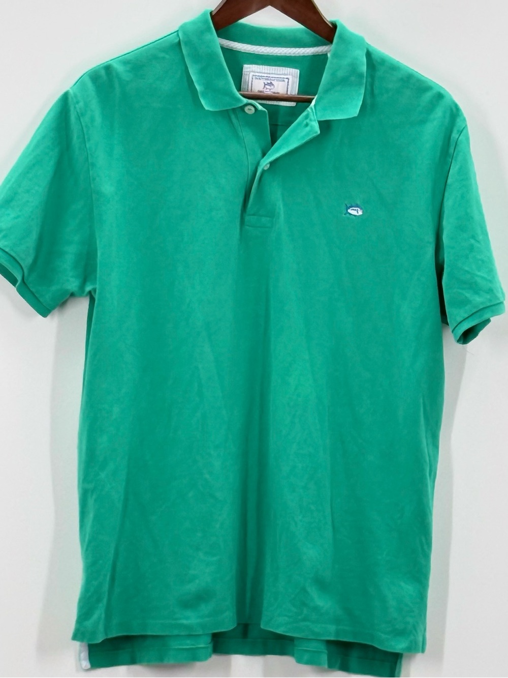 308 Southern Tide Polo in Teal Green